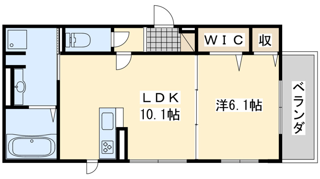 【間取り】 | パライソ新町