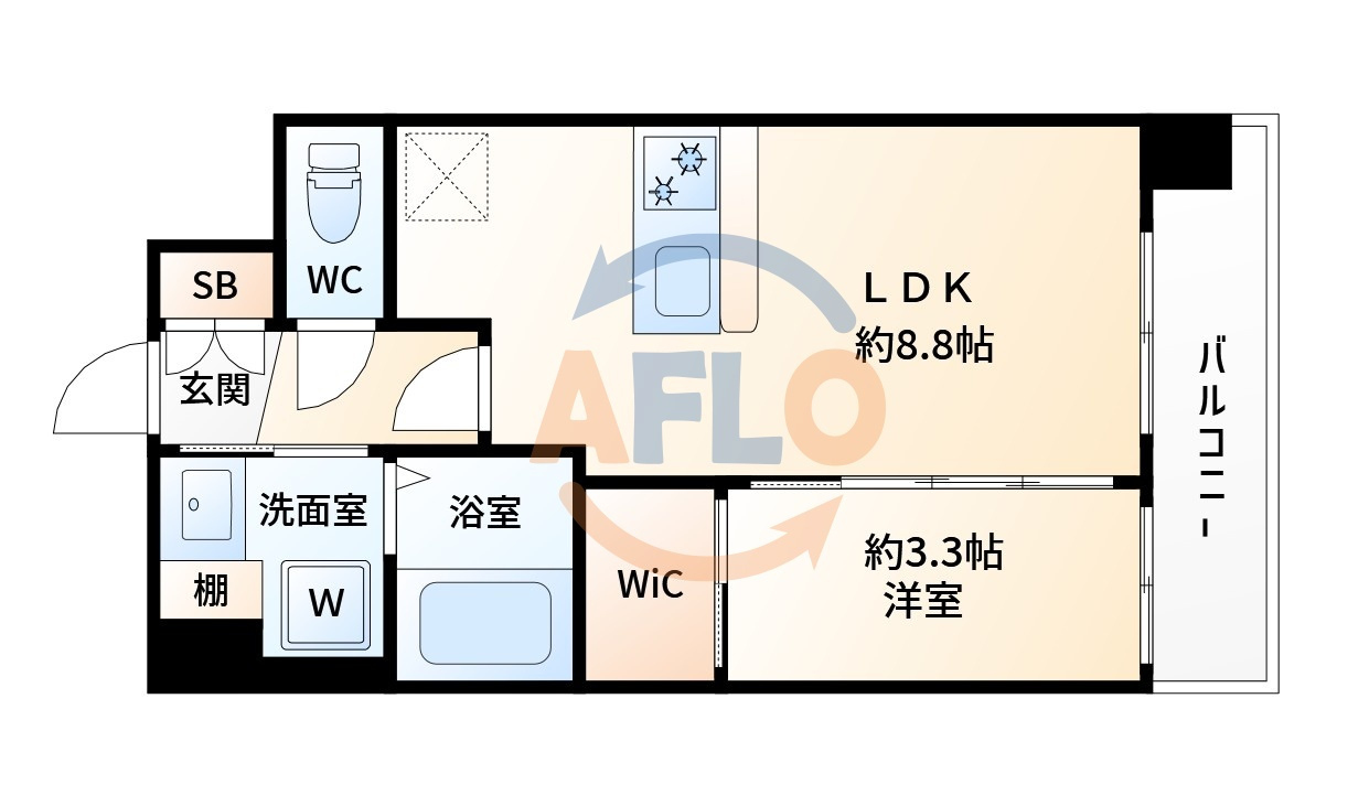 Luxe新大阪西の間取り|Luxe新大阪西　間取り