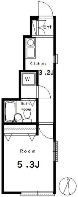 メゾン青柳の間取り