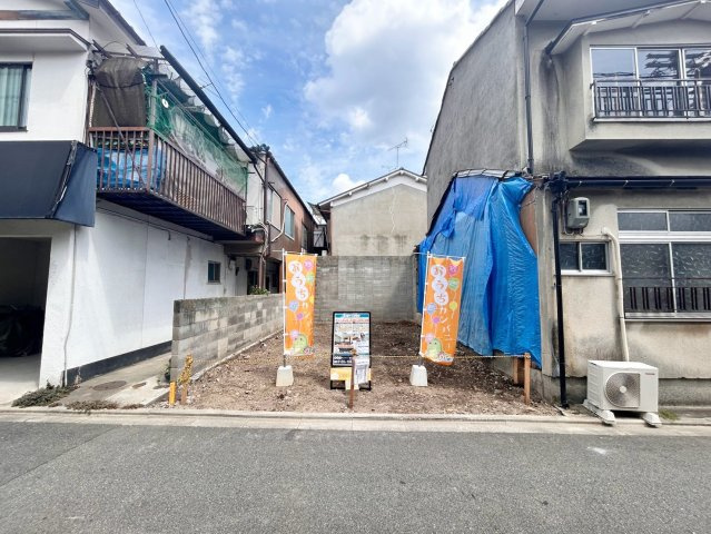 鳳瑞町　建築条件無し土地の外観