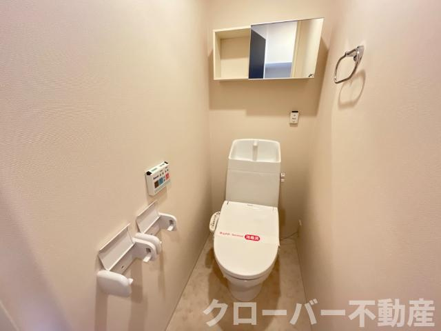 サニーフラットのトイレ|シャワー付トイレ