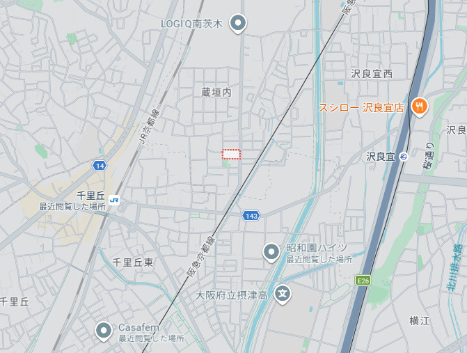 パークサイドファームの地図