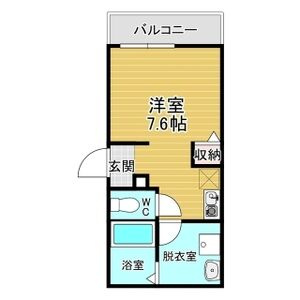 MELDIA大蓮Ⅰの間取り