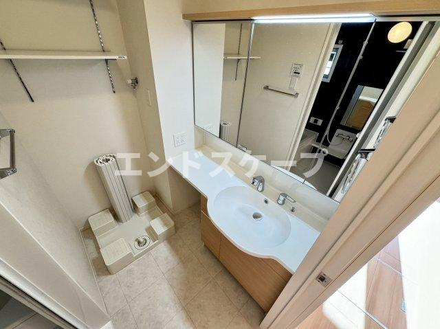 カーサヴェールの洗面所|高崎、前橋エリアのお部屋探しはエンドスケープまで！お客様の理想お聞かせ下さい♪