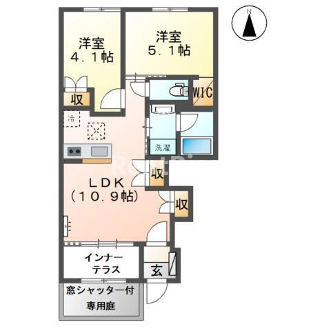 ウッド ハウスの間取り