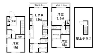 萱島東3-10-34戸建て