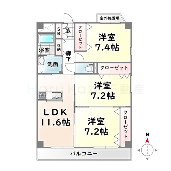 【間取り】 | エトワールミツワ【名古屋市賃貸・エレベーター付】