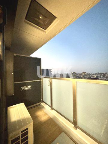 名古屋市中村区日吉町の賃貸マンションのバルコニー