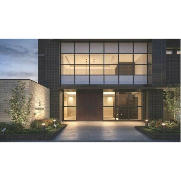 名古屋市中村区日吉町の賃貸マンションのエントランス