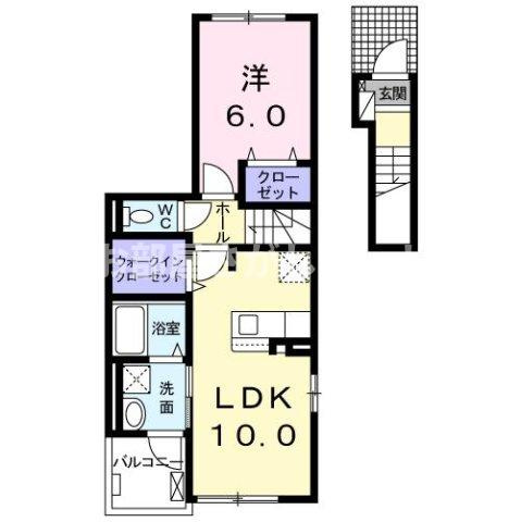 ファースト　クローバー【おとり物件なし】#学生・社会人にオススメ！初期費用分割払いOK！の間取り