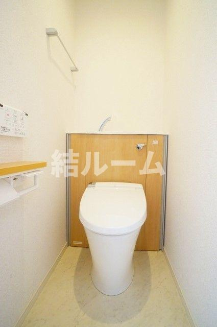 川越市菅原町の賃貸マンションのトイレ