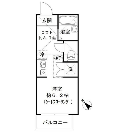 【間取り】 | ナズ池上レジデンス