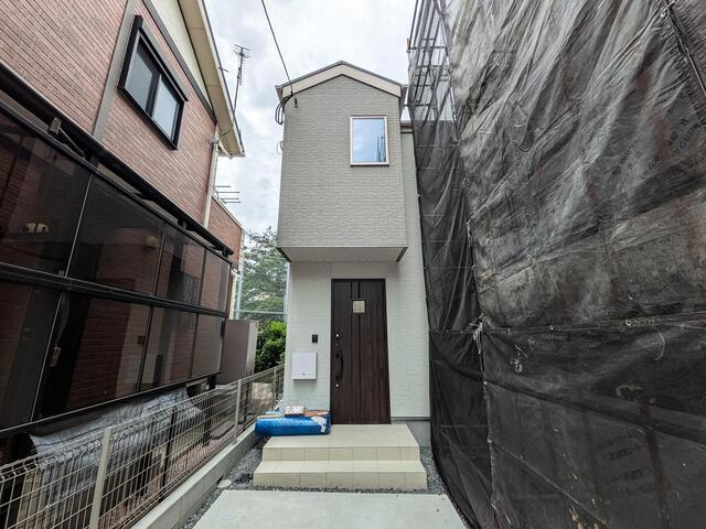 福岡市博多区新和町２丁目の新築一戸建の前面道路含む現地写真|3号棟