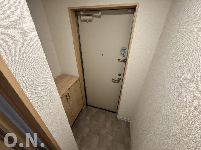 F＋style高見の里2号館の玄関