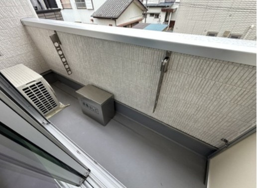 MQuarto蒲生のバルコニー