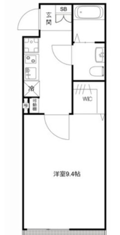 MQuarto蒲生の間取り