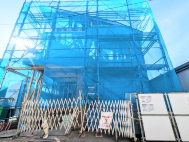 中野区上鷺宮2丁目　新築戸建　全2棟の外観|2026.10.03撮影

現地ご見学希望・資料請求などお気軽にお問い合わせ下さい！
03-5990-5201