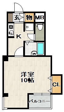 クロード・サンⅠの間取り
