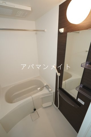 【浴室】 | リブリ矢部町 | 落ち着いた空間のお風呂です