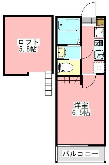 Ｒ－ＦＩＦＴＥＥＮの間取り