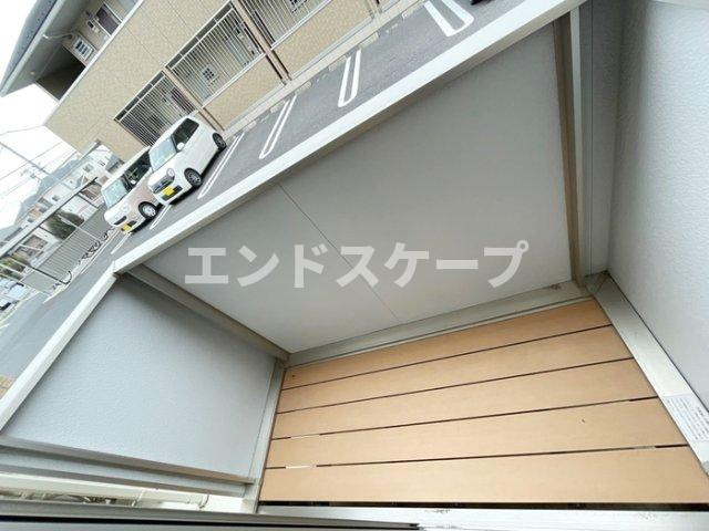 ディアコート　Aのバルコニー|高崎、前橋エリアのお部屋探しはエンドスケープまで！お客様の理想お聞かせ下さい♪