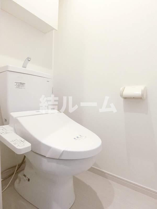 川越市旭町１丁目の賃貸マンションのトイレ