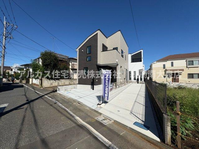 練馬区石神井台5丁目　新築一戸建　西武新宿線　上石神井の前面道路含む現地写真