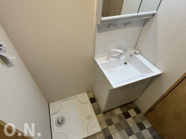 F＋style高見の里2号館の洗面所