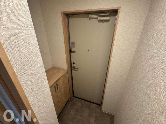 F＋style高見の里2号館の玄関