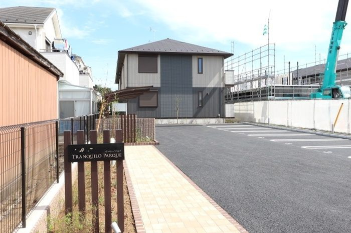 トランキーノ　パルクの外観|落ち着いた雰囲気の外観です