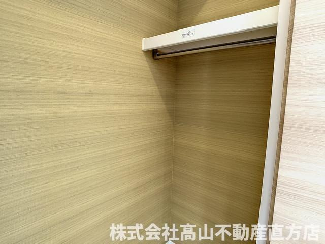 直方市大字知古のアパートの収納