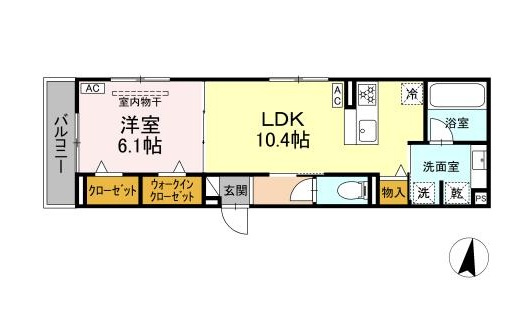 【間取り】 | Sol Terre【名古屋市賃貸・2027年築】