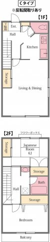 フェアリーズガーデン入西の間取り