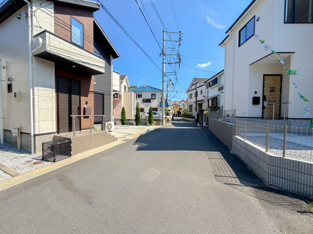 西東京市栄町5期の前面道路含む現地写真|前面道路含む現地写真です
