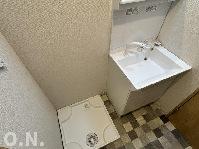 F＋style高見の里2号館の洗面所