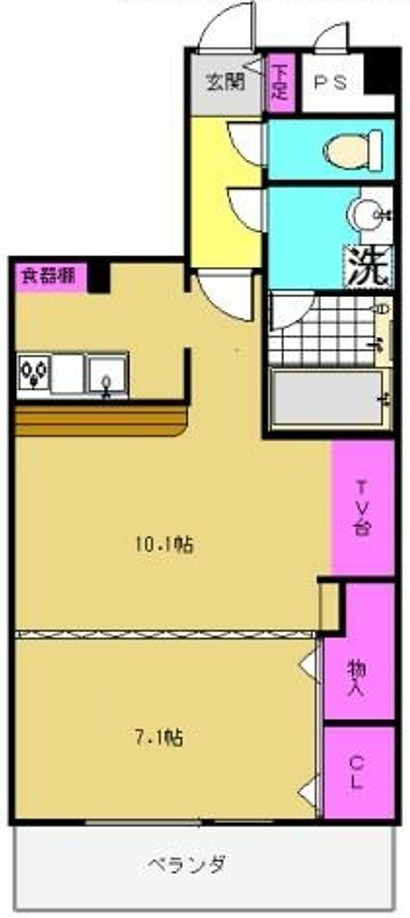 コンフォート大泉学園2の間取り