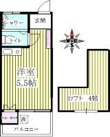 【間取り】 | プチシャトー高円寺
