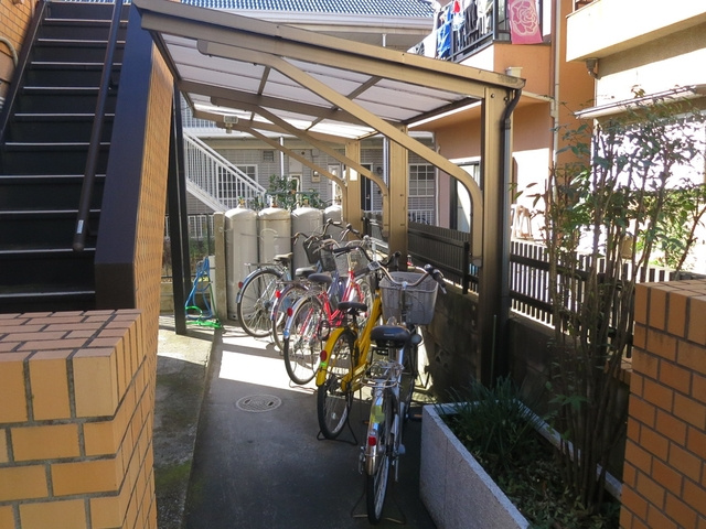 エスケイコーポのその他共用部分|駐輪場もあります♪