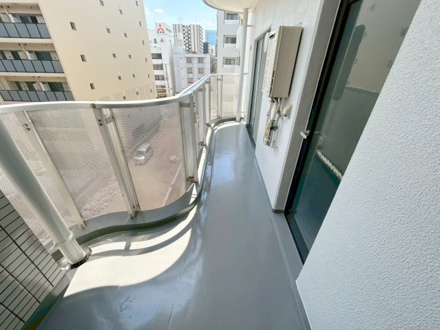 グランツ新大阪のバルコニー