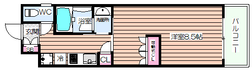 【間取り】 | ウィステリア新大阪