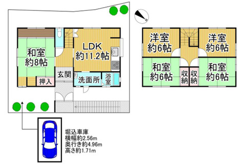 【間取り】 | 鉢ケ峯寺戸建