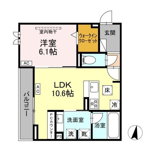 【間取り】 | Sol Terre【名古屋市賃貸・2027年築】
