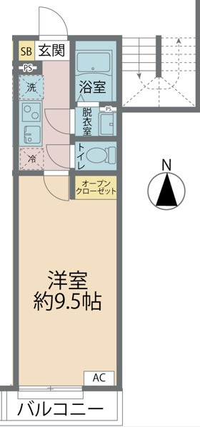 カインドネス所沢青葉台の間取り