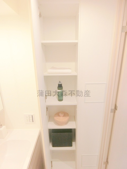 ザ・パークハビオ大森町の収納|洗面所収納
