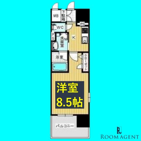 セレニティー大須の間取り