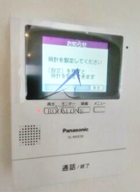 ＡＷ駒込ソメイレジデンスのセキュリティ|モニター付きインターホンです。