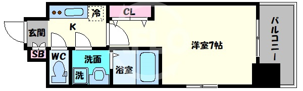 ファーストレジデンス玉造の間取り|ファーストレジデンス玉造　間取り