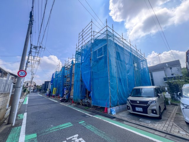 東久留米市南沢ひばりヶ丘のその他|建築中の新築住宅が並ぶ、明るく開放的な街並み