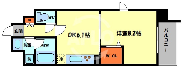 アクト・セイワの間取り|アクトセイワ　間取り