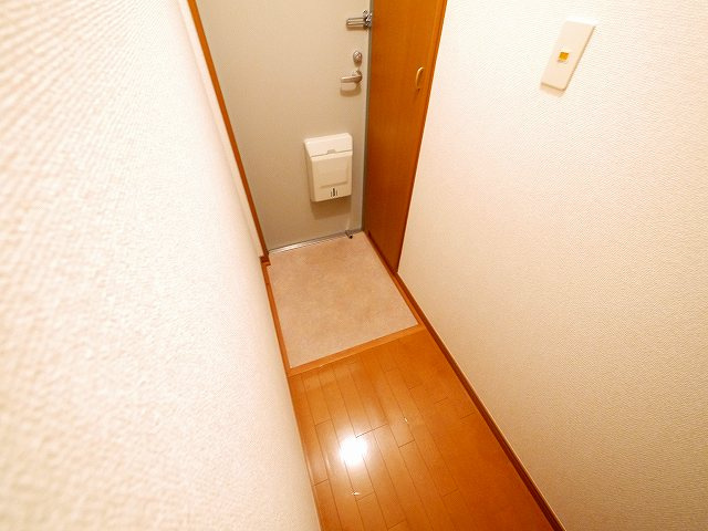 グレイス学園前の玄関